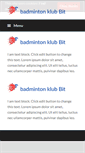 Mobile Screenshot of bit-badminton.com